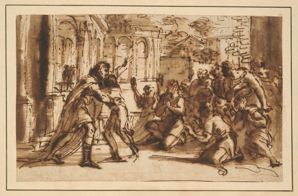 Giuseppe saluta i fratelli - Art Institute of Chicago